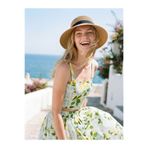 LC Waikiki NEVAVM Farkıyla XSIDE Yeşil Kare Yaka Limon Baskılı Crop - S6Q577Z8-LRL