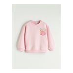 LC Waikiki Özmarka Yeni Sezon Baskılı Kız Çocuk Sweatshirt