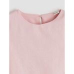 LC Waikiki Pembe Bisiklet Yaka Nakışlı Kız Çocuk Elbise - 11 - 12 Yaş