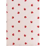 LC Waikiki Pembe Çilek Desenli Tek Kişilik Pike 160X220 cm - 160 x 220 cm