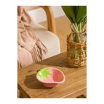 LC Waikiki Pembe Çilek Figürlü Porselen Kase 11 Cm (S6)
