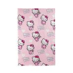 LC Waikiki Pembe Hello Kitty Baskılı Tv Battaniyesi 100x150 cm