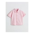 LC Waikiki Pembe Kısa Kollu Basic Erkek Çocuk Gömlek