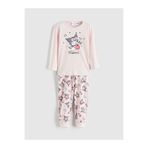 LC Waikiki Pembe Kuromi Baskılı Kız Çocuk Pijama Takımı