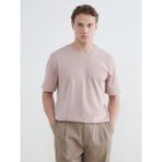 LC Waikiki Pembe Relaxed Fit Bisiklet Yaka Erkek Tişört