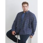 LC Waikiki Sarı Regular Fit Uzun Kollu Ekose Erkek Gömlek