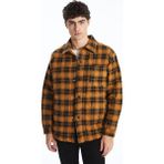 LC Waikiki Sarı Slim Fit Gömlek Yaka Erkek Mont