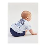 LC Waikiki Seray Yeni Sezon Baskılı Erkek Bebek Şortlu Pijama Takımı