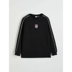 LC Waikiki Siyah Beşiktaş Baskılı Erkek Çocuk Eşofman Takımı - 10 - 11 Yaş