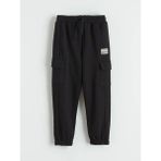 LC Waikiki Siyah Kargo Cepli Erkek Çocuk Jogger Eşofman Altı (S6) - 3 - 4 Yaş - Black