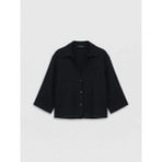 LC Waikiki Siyah Oversize Kadın Gömlek - XL