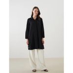 LC Waikiki Siyah Regular Fit Kadın Gömlek Tunik - 42