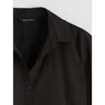 LC Waikiki Siyah Slim Fit Kadın Gömlek