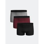 LC WAIKIKI Siyah Standart Kalıp Pamuklu Esnek Erkek Boxer 3'lü
