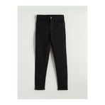 LC Waikiki Siyah Süper Skinny Fit Erkek Çocuk Jean Pantolon