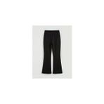 LC Waikiki Siyah Taş Detaylı Kız Çocuk Ispanyol Paça Tayt - Black - 10 - 11 Yaş