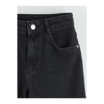 LC Waikiki Siyah Wideleg Kız Çocuk Jean Pantolon