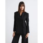LC Waikiki Soulife Siyah Kruvaze Yaka Kadın Blazer Ceket - 42