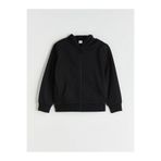 LC Waikiki Uzun Kollu Kız Çocuk Kalın Fermuarlı Sweatshirt (W5)