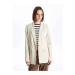 LC Waikiki XSIDE Düz Uzun Kollu Keten Karışımlı Kadın Blazer Ceket
