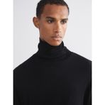 Lc Waikiki Yeni Sezon Balıkçı Yaka Erkek Triko Kazak - Siyah - 2XL