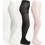 Lc Waikiki Yeni Sezon Basic Kiz Cocuk Ince Kulotlu Corap 3'lu - S57564Z4 - Pembe - 5 - 6 Yaş