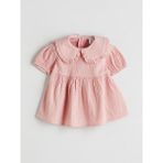 Lc Waikiki Yeni Sezon Bebe Yaka Kolu Lastikli Kız Bebek Elbise - 6 - 9 Ay - Pembe