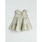 Lc Waikiki Yeni Sezon Bebe Yaka Ucu Fırfırlı Kız Bebek Elbise - 3 - 6 Ay - Yeşil