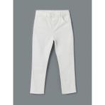 Lc Waikiki Yeni Sezon Beli Ayarlanabilir Erkek Çocuk Pantolon - Beyaz - 3 - 4 Yaş