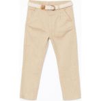 Lc Waikiki Yeni Sezon Beli Ayarlanabilir Gabardin Erkek Çocuk Pantolon - Bej - 1 - 2 Yaş