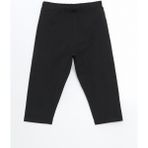 Lc Waikiki Yeni Sezon Beli Lastikli 3/4 Boy Kız Çocuk Tayt - Siyah - 5 - 6 Yaş