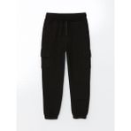 Lc Waikiki Yeni Sezon Beli Lastikli Basic Erkek Çocuk Eşofman Altı - 1 - 2 Yaş - Siyah