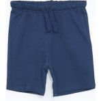 Lc Waikiki Yeni Sezon Beli Lastikli Basic Erkek Çocuk Şort - Indigo - 2 - 3 Yaş