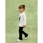 Lc Waikiki Yeni Sezon Beli Lastikli Basic Ispanyol Paça Kız Çocuk Tayt - Siyah - 12 - 18 Ay