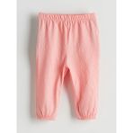 Lc Waikiki Yeni Sezon Beli Lastikli Basic Kız Bebek Pantolon - Pembe - 1 - 3 Ay