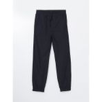Lc Waikiki Yeni Sezon Beli Lastikli Erkek Cocuk Jogger Pantolon - S58705Z4 - Siyah