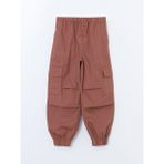 Lc Waikiki Yeni Sezon Beli Lastikli Erkek Çocuk Paraşüt Pantolon - Kahverengi - 13 - 14 Yaş