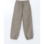 Lc Waikiki Yeni Sezon Beli Lastikli Erkek Çocuk Paraşüt Pantolon - Yeşil - 11 - 12 Yaş