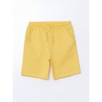 Lc Waikiki Yeni Sezon Beli Lastikli Erkek Çocuk Şort - Sarı - 7 - 8 Yaş