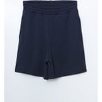 Lc Waikiki Yeni Sezon Beli Lastikli Kadin Sort - S5H359Z8 - Lacivert - XL