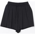 Lc Waikiki Yeni Sezon Beli Lastikli Kadin Sort - S5H843Z8 - Siyah - XS