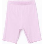 Lc Waikiki Yeni Sezon Beli Lastikli Kiz Cocuk Midi Tayt - S5DE86Z1 - Lila
