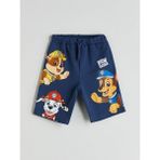 Lc Waikiki Yeni Sezon Beli Lastikli Paw Patrol Baskılı Erkek Çocuk Şort - Indigo - 1 - 2 Yaş