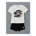 LC Waikiki Yeni Sezon Besiktas Baskili Erkek Bebek Sortlu Pijama Takim - S5IS93Z1