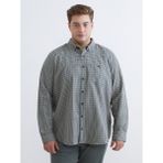 Lc Waikiki Yeni Sezon Büyük Beden Regular Fit Uzun Kollu Ekose Erkek Gömlek - 3XL - Yeşil