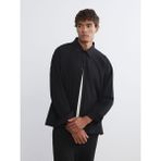 Lc Waikiki Yeni Sezon Büyük Beden Regular Fit Uzun Kollu Erkek Gömlek - 3XL - Siyah