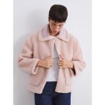 Lc Waikiki Yeni Sezon Ceket Yaka Kadın Teddy Kaban - 38 - Pembe