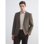 Lc Waikiki Yeni Sezon Dar Kalıp Erkek Blazer Ceket - Haki - 52