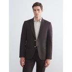 Lc Waikiki Yeni Sezon Dar Kalıp Erkek Blazer Ceket - Kahverengi - 52