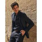 Lc Waikiki Yeni Sezon Dar Kalıp Keten Görünümlü Erkek Blazer Ceket - Lacivert - 50
